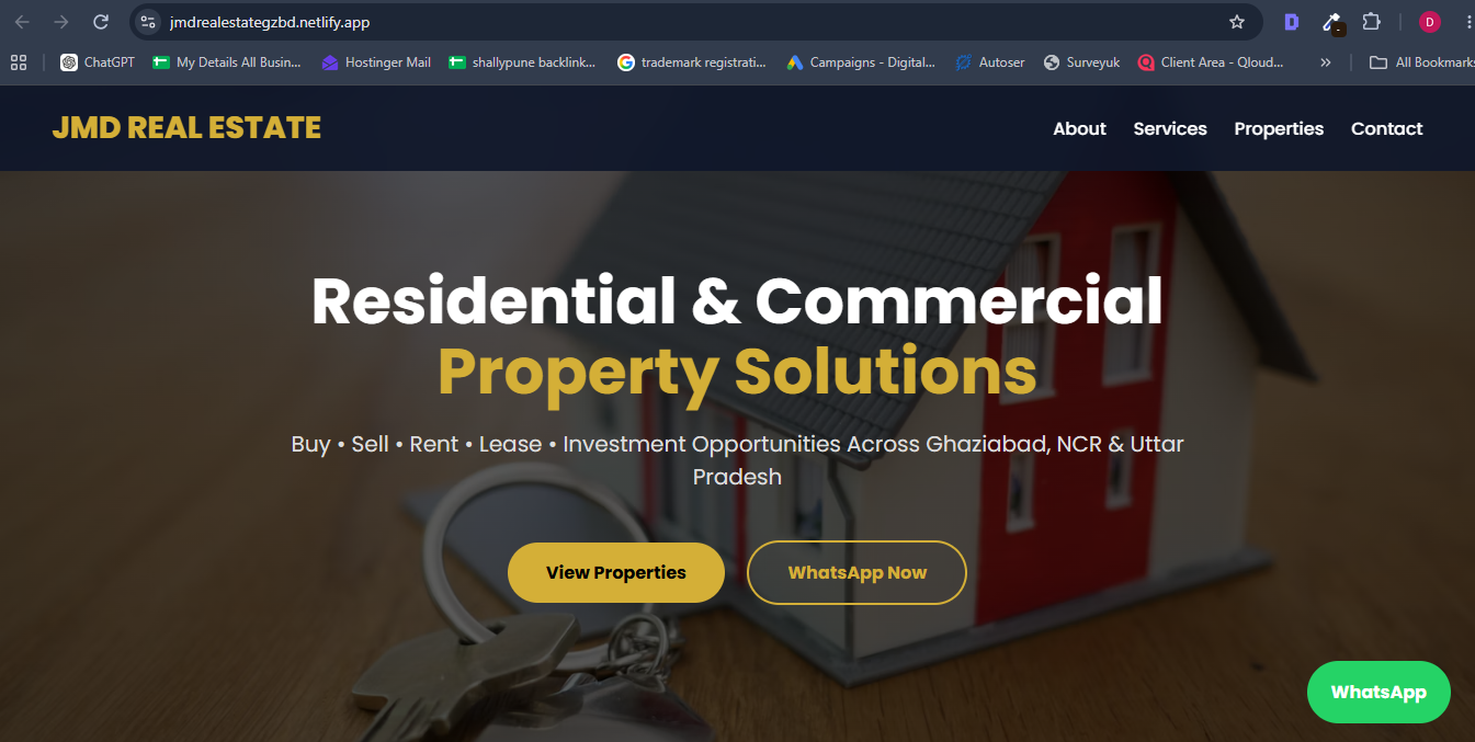 Real Estate Website Design