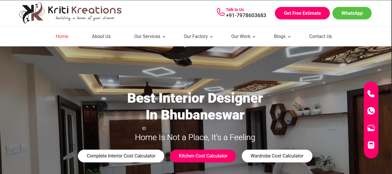 Interior Design Website